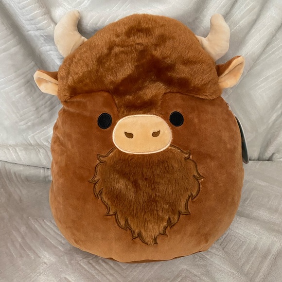🧸Squishmallow “Wilfred/Dunkie” bison 12” BNWT - Picture 1 of 1